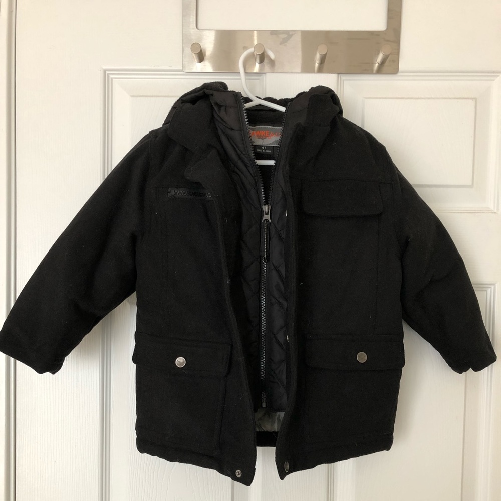 🧣Black Hawke & Co bomber